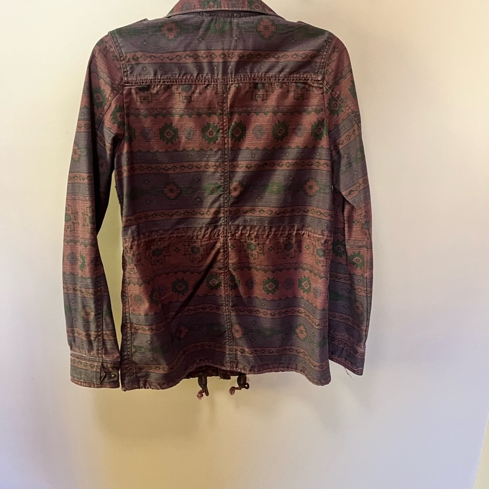 Maroon utility jacket - Picture 2 of 3